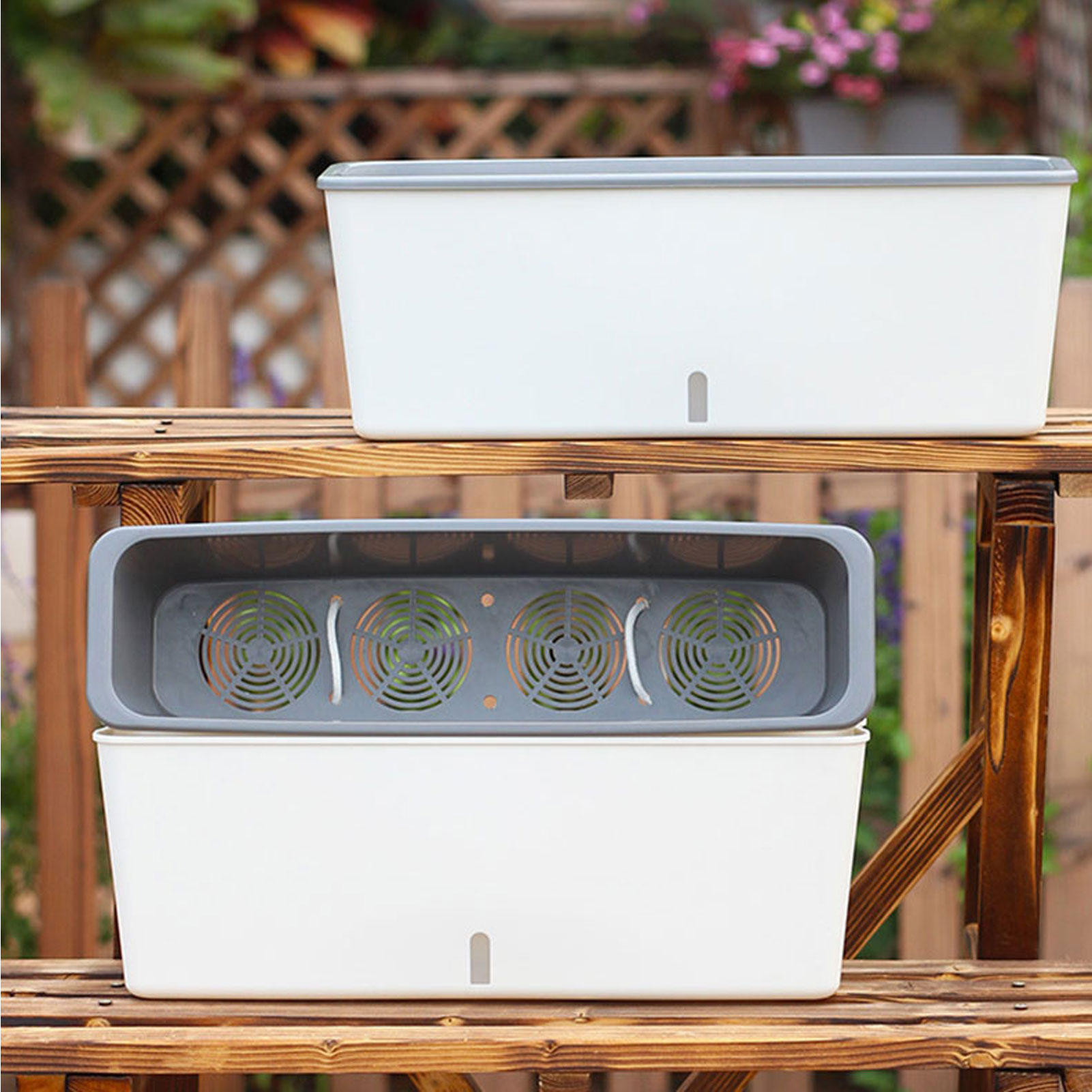 Macetas de autorriego con prác - Self Watering Insert reseña y precio