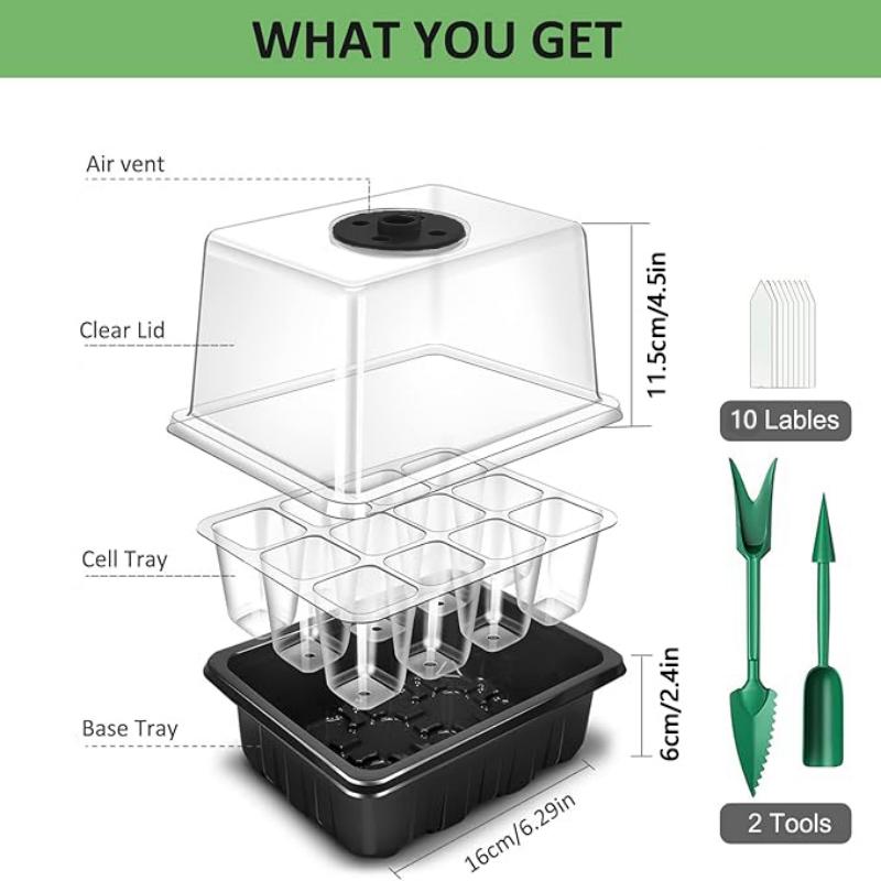Bandeja de inicio de semillas  - Humidity Dome Kit reseña y precio