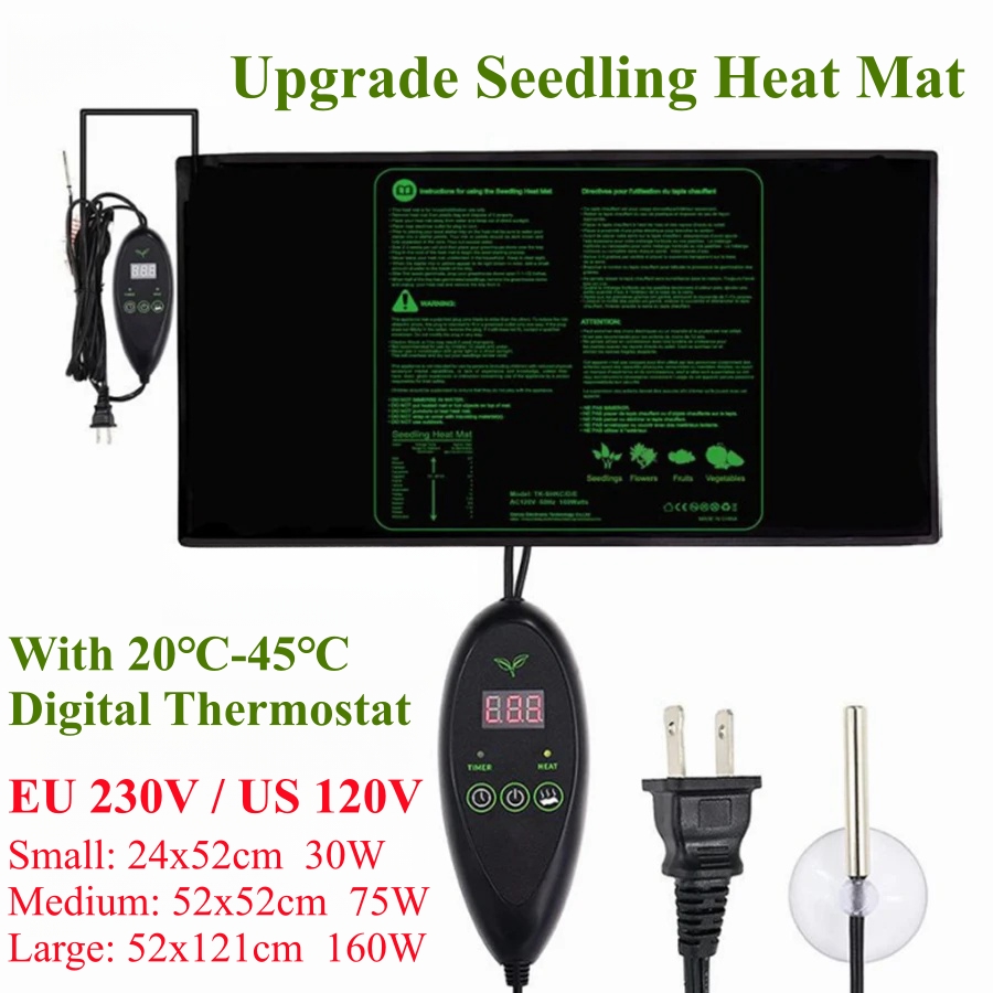 Alfombrilla de calor para plán - Heat Mat Seedling reseña y precio